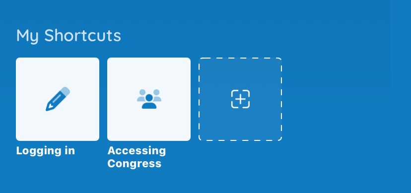 My Shortcuts