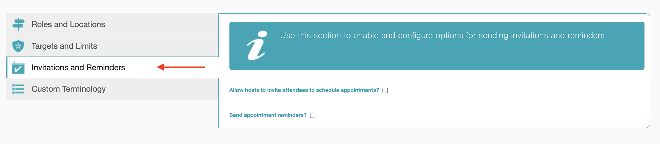 Invitations and Reminders