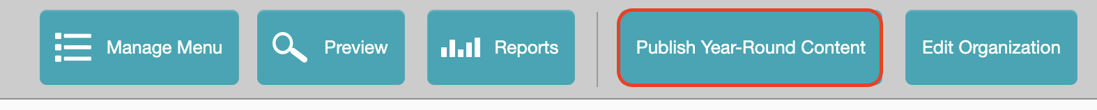 Publish Year-Round Content